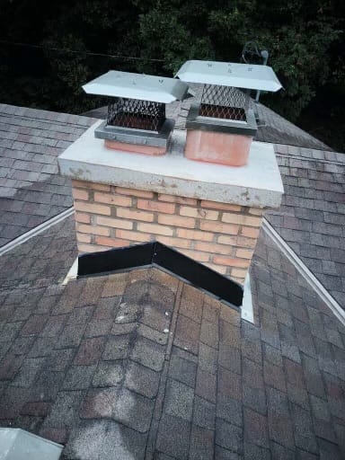 Chimney and fireplace service project by Evergreen Chimney Pros in Seattle WA