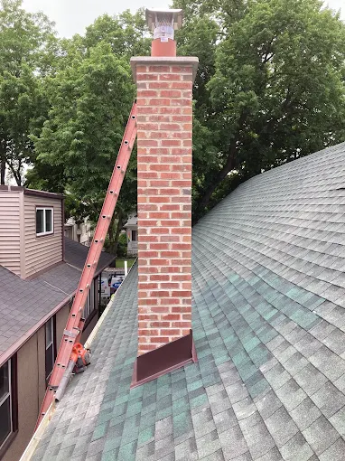 Chimney and fireplace service project by Evergreen Chimney Pros in Seattle WA