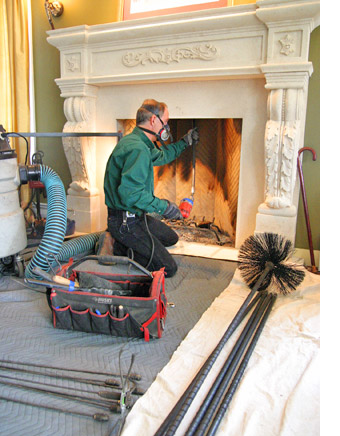 Professional fireplace cleaning service in Seattle WA