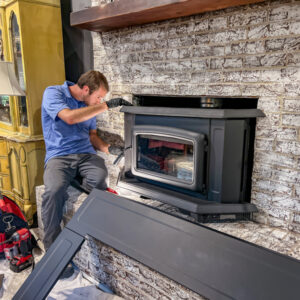 Upgrading an Old Fireplace